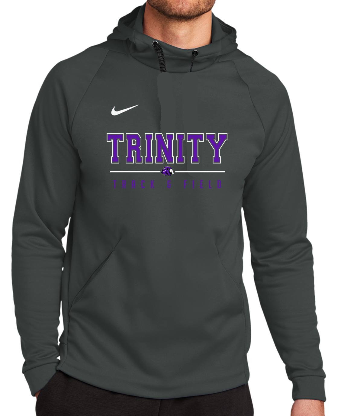 Nike track top and field sweatshirt